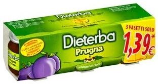 Plasmon Dieterba Omo Prugna 80x3