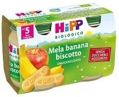Hipp Merenda Mel/ban/bisc 2x125g Hipp Merenda Mel/ban/bisc 2x125g