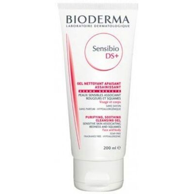 Gel detergente Bioderma Sensibio DS+ per dermatite seborroica - Cura per pelle sensibile Gel detergente Bioderma Sensibio DS+ per dermatite seborroica - Cura per pelle sensibile