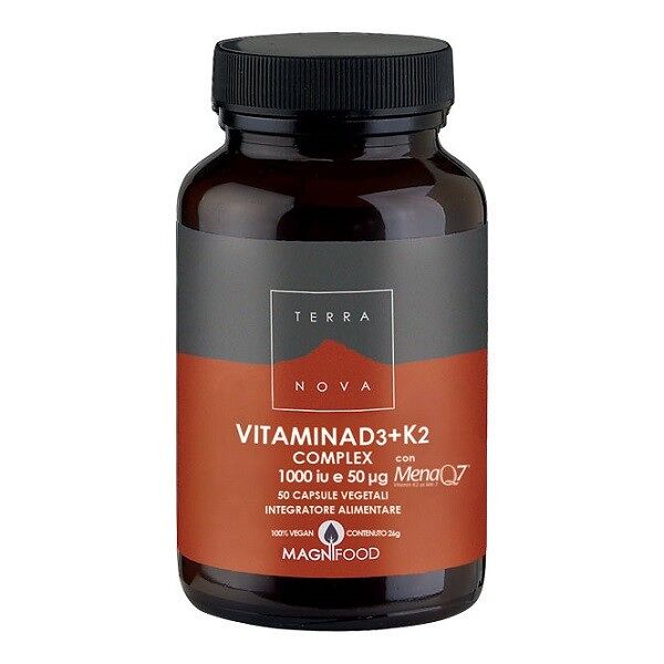 vitamina d3+k2 50cps terranova