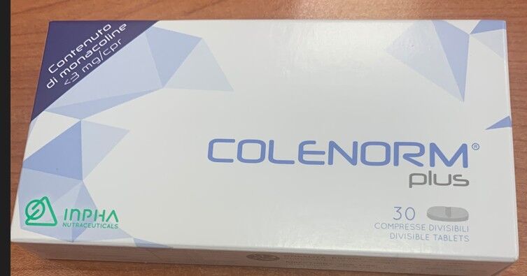 Inpha Duemila Srl Colenorm Plus Integratore Colesterolo 30 Cpr