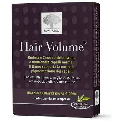 New Nordic Srl Volume Capelli - Biotina, Miglio e Equiseto - Integratore Capelli New Nordic Srl Volume Capelli - Biotina, Miglio e Equiseto - Integratore Capelli