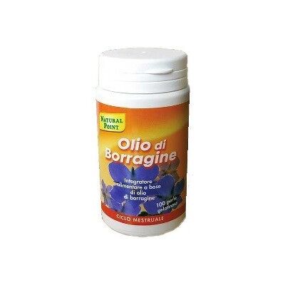 Natural Point Srl Olio di Borragine 100 Perle - Supporto Mestruale Natural Point Srl Olio di Borragine 100 Perle - Supporto Mestruale