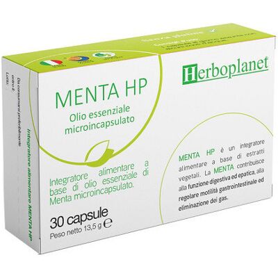 Herboplanet Herboplanet Menta HP Olio Essenziale Microincapsulato - 30 Capsule Herboplanet Herboplanet Menta HP Olio Essenziale Microincapsulato - 30 Capsule