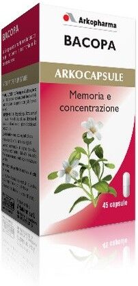 Arkofarm Srl Arkocapsule Bacopa 45cps Veg Arkofarm Srl Arkocapsule Bacopa 45cps Veg