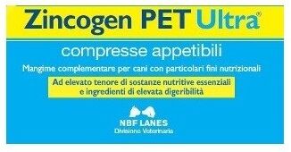 Nbf Lanes (Vet) Zincogen Pet Ultra 60cpr Nbf Lanes (Vet) Zincogen Pet Ultra 60cpr