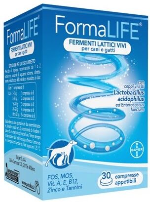 Bayer Vet Formalife Fermenti Lattici 30cpr Bayer Vet Formalife Fermenti Lattici 30cpr