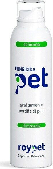 Roydermal Fungicida Pet Schiuma 150ml Roydermal Fungicida Pet Schiuma 150ml