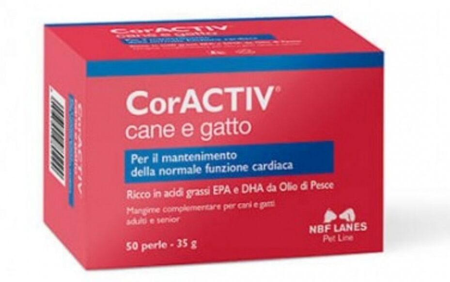Nbf Lanes (Vet) Coractive Integratore Di Omega3 Cani E Gatti 50perle Nbf Lanes (Vet) Coractive Integratore Di Omega3 Cani E Gatti 50perle