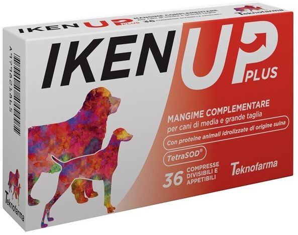 Teknofarma Vet Iken Up Plus Cani M/g Tag 36cpr Teknofarma Vet Iken Up Plus Cani M/g Tag 36cpr