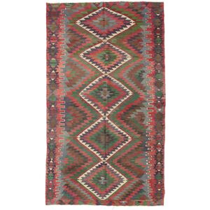 Annodato a mano. Provenienza: Turkey Kilim Vintage Turchi Tappeto 180x310