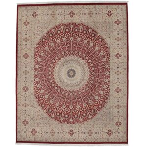 Annodato a mano. Provenienza: India Tabriz Royal Tappeto 240x305