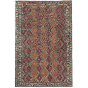 Annodato a mano. Provenienza: Afghanistan Kilim Afghan Old style Tappeto 199x299