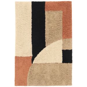 RugVista Cadiz tappeto da bagno - Beige / Terracotta 60x90