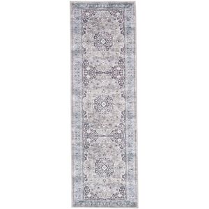 RugVista Gina Oriental Tappeto - Grigio / Beige 80x250