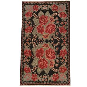 Annodato a mano. Provenienza: Moldova Kilim Rose Moldavia Tappeto 192x327