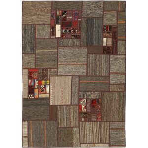 Annodato a mano. Provenienza: Persia / Iran Kilim Patchwork Tappeto 140x200