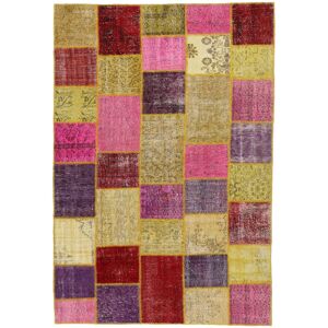 Annodato a mano. Provenienza: Turkey Patchwork - Turkiet 208x304