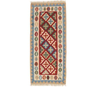 Annodato a mano. Provenienza: Persia / Iran Kilim Ghashghai Tappeto 86x198