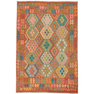 Annodato a mano. Provenienza: Afghanistan Kilim Afghan Old style Tappeto 200x293