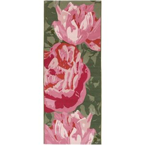 RugVista Rosabel Tappeto - Rosa / Verde 100x250