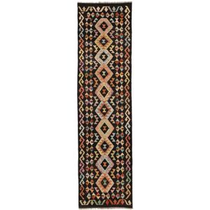 Annodato a mano. Provenienza: Afghanistan Kilim Afghan Old style Tappeto 78x296