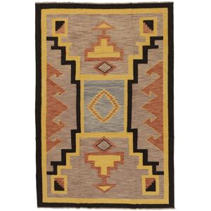 Annodato a mano. Provenienza: Afghanistan Kilim Moderni Tappeto 200x297