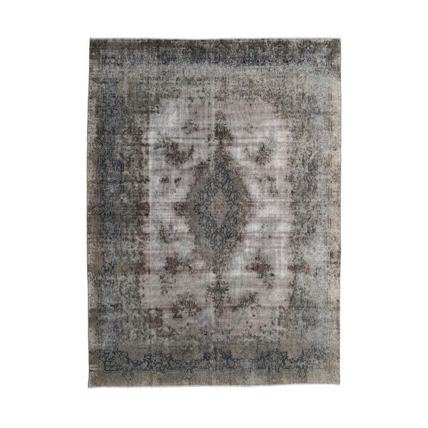 annodato a mano. provenienza: persia / iran 292x401 tappeto vintage heritage tappeto moderno grigio/grigio scuro grandi (lana, persia/iran)
