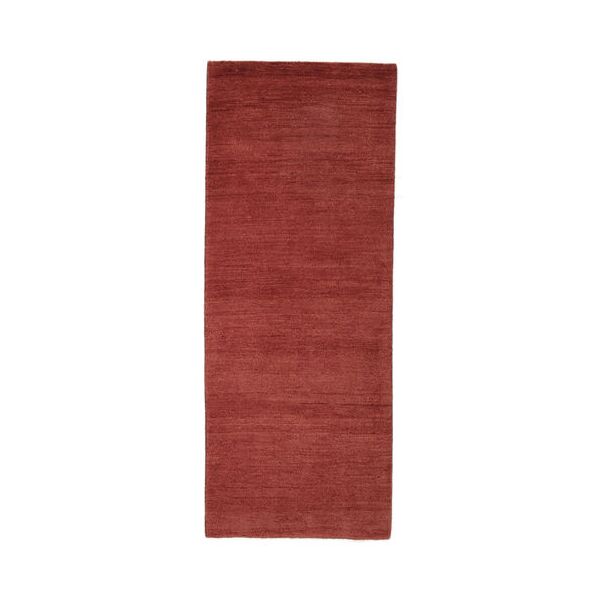 annodato a mano. provenienza: persia / iran tappeto gabbeh persia tappeto 80x205 passatoie rosso scuro (lana, persia/iran)