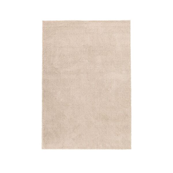 rugvista 200x300 tappeto moderno comfy monocolore marrone chiaro/bianco/creme