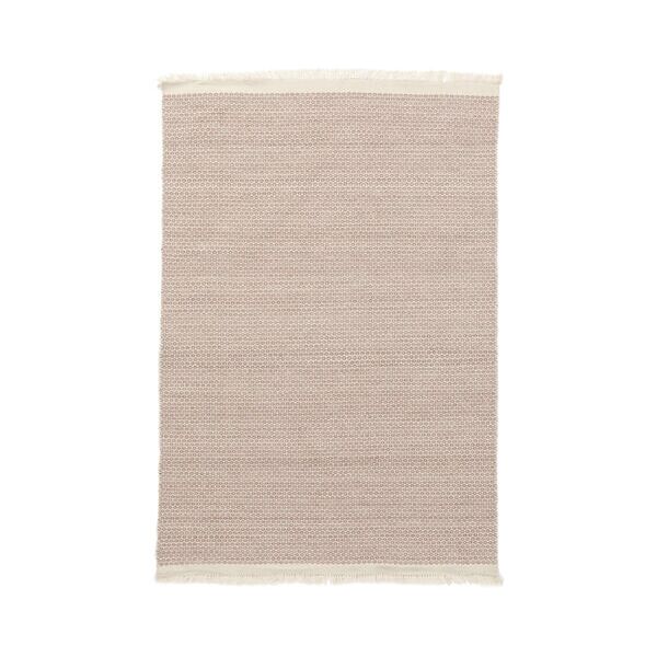 annodato a mano. provenienza: india pet yarn kilim tappeto 160x230 marrone/arancione tappeto