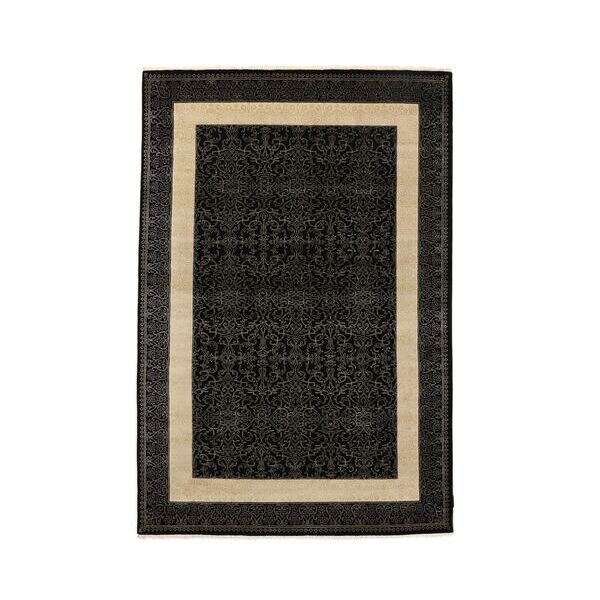 annodato a mano. provenienza: india 186x273 saruk american tappeto lana,
