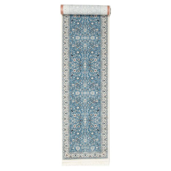 rugvista nain florentine tappeto - blu chiaro 80x400