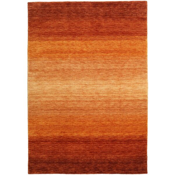 annodato a mano. provenienza: india gabbeh rainbow tappeto - rosso ruggine 160x230