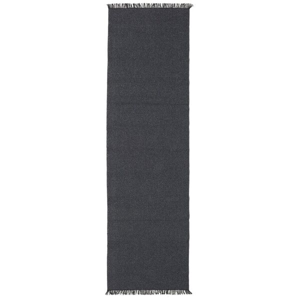 rugvista purity tappeto - grigio carbone 70x350