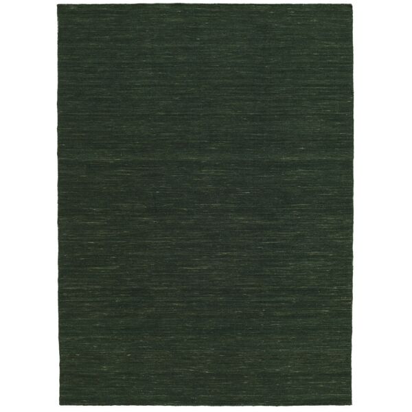 rugvista kilim loom tappeto - verde bosco 160x230