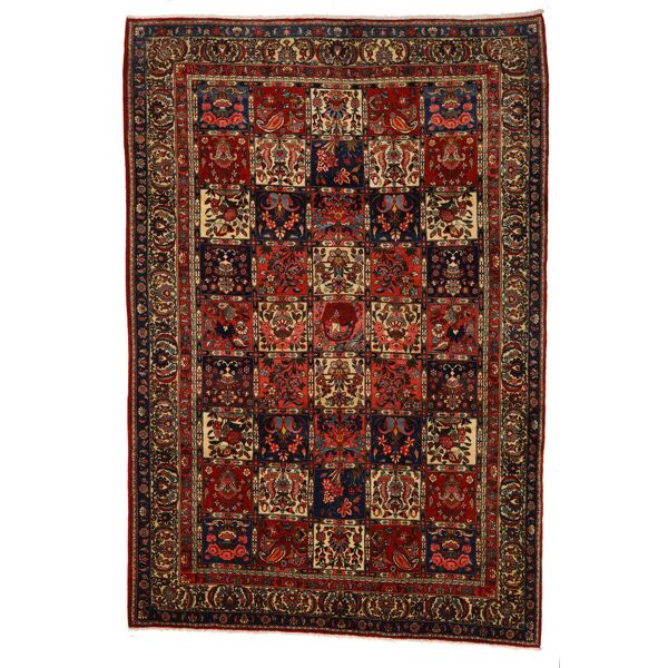 annodato a mano. provenienza: persia / iran bakhtiar collectible tappeto 217x318
