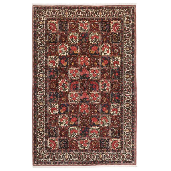 annodato a mano. provenienza: persia / iran bakhtiar collectible tappeto 206x315