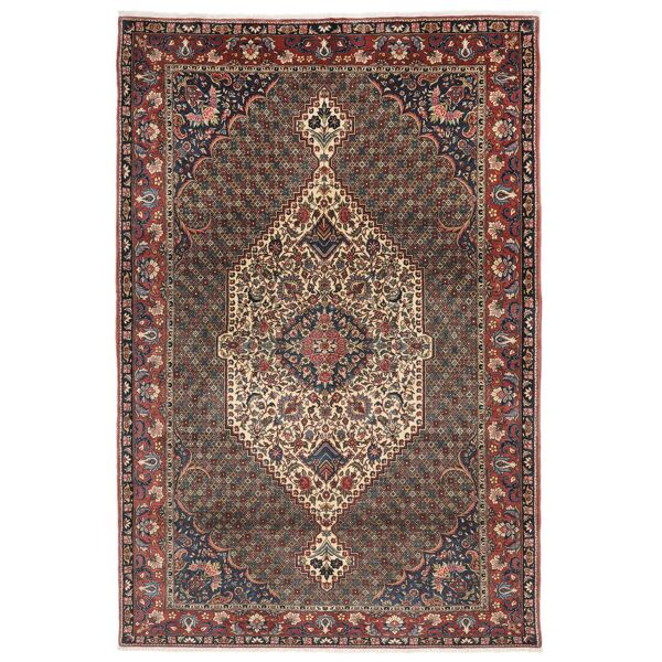 annodato a mano. provenienza: persia / iran bakhtiar collectible tappeto 198x297