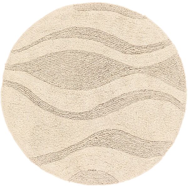 rugvista breeze tappeto da bagno - beige crema  Ø 70