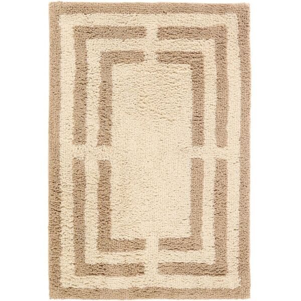 rugvista chateau tappeto da bagno - bianco naturale / beige 60x90