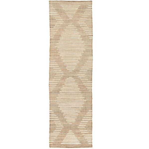 rugvista straw jute tappeto - beige 80x300