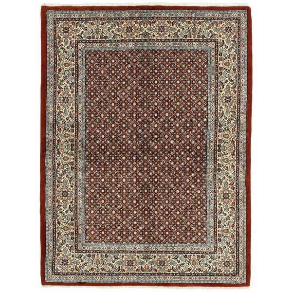 annodato a mano. provenienza: persia / iran moud mahi tappeto 148x197