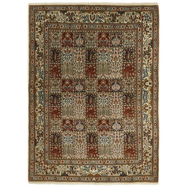 annodato a mano. provenienza: persia / iran moud garden tappeto 150x200
