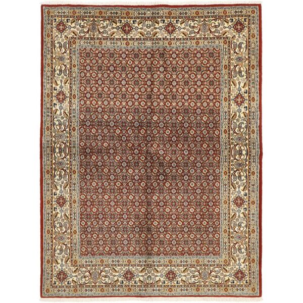 annodato a mano. provenienza: persia / iran moud mahi tappeto 150x202