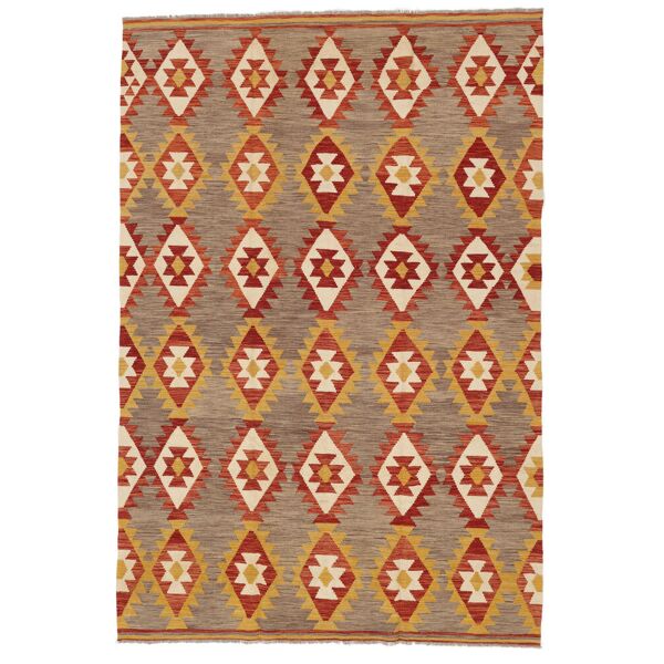 annodato a mano. provenienza: afghanistan kilim afghan old style tappeto 196x288