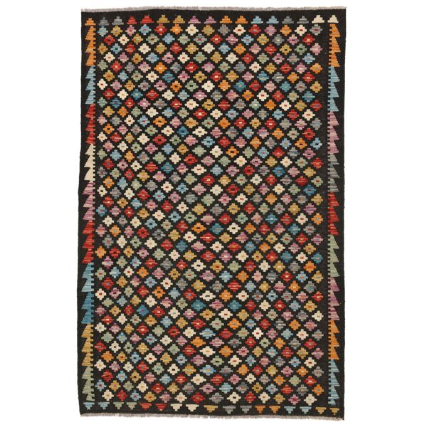 annodato a mano. provenienza: afghanistan kilim afghan old style tappeto 128x196