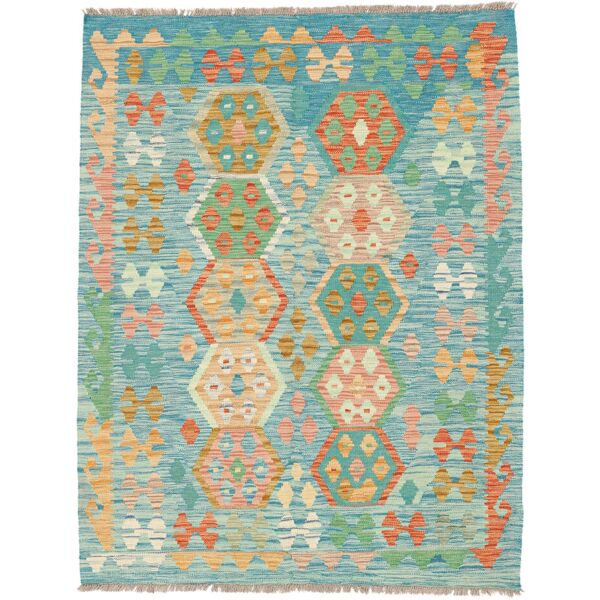 annodato a mano. provenienza: afghanistan kilim afghan old style tappeto 132x171