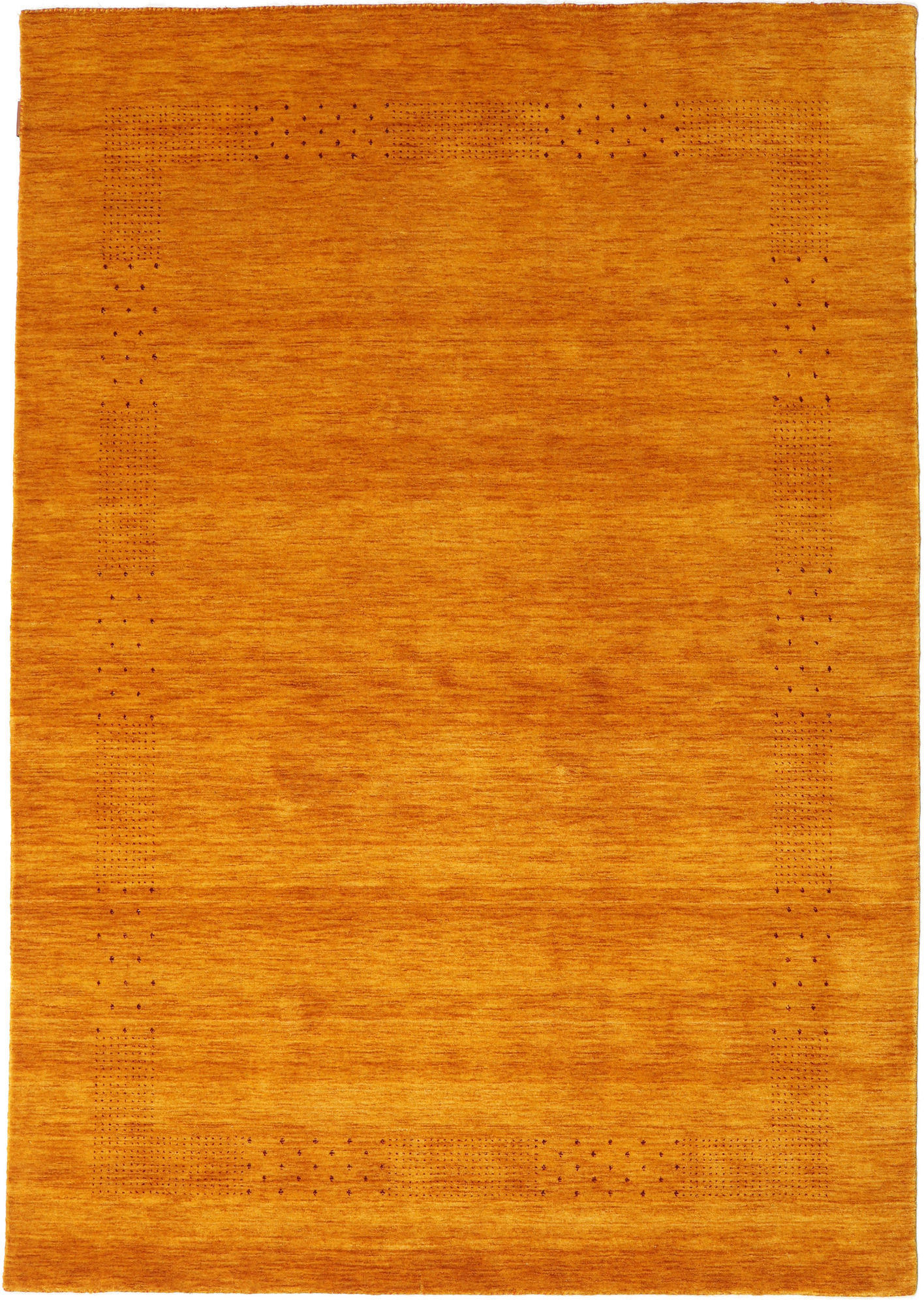 annodato a mano. provenienza: india loribaf loom fine beta tappeto - d'oro 160x230