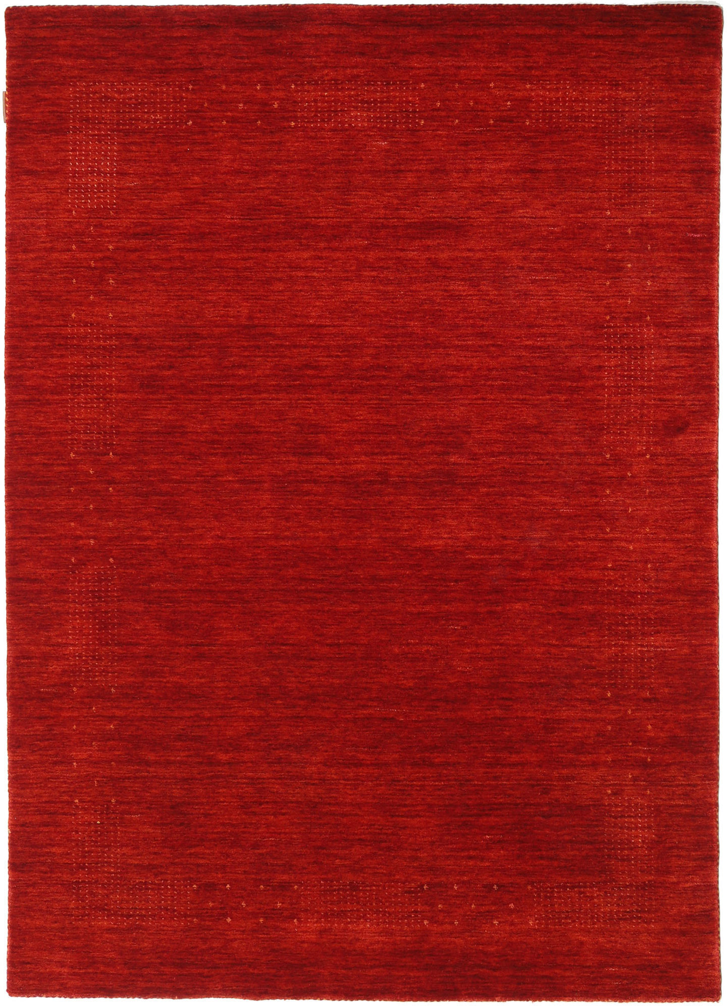 annodato a mano. provenienza: india loribaf loom fine beta tappeto - rosso 140x200